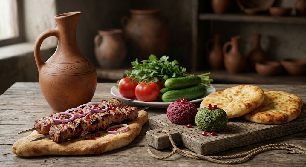 Kombination von Wein und Essen